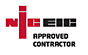 NIC Approved contractor logo